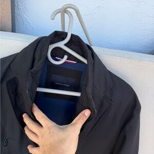 Tommy Hilfiger Men's Black Trench Coat